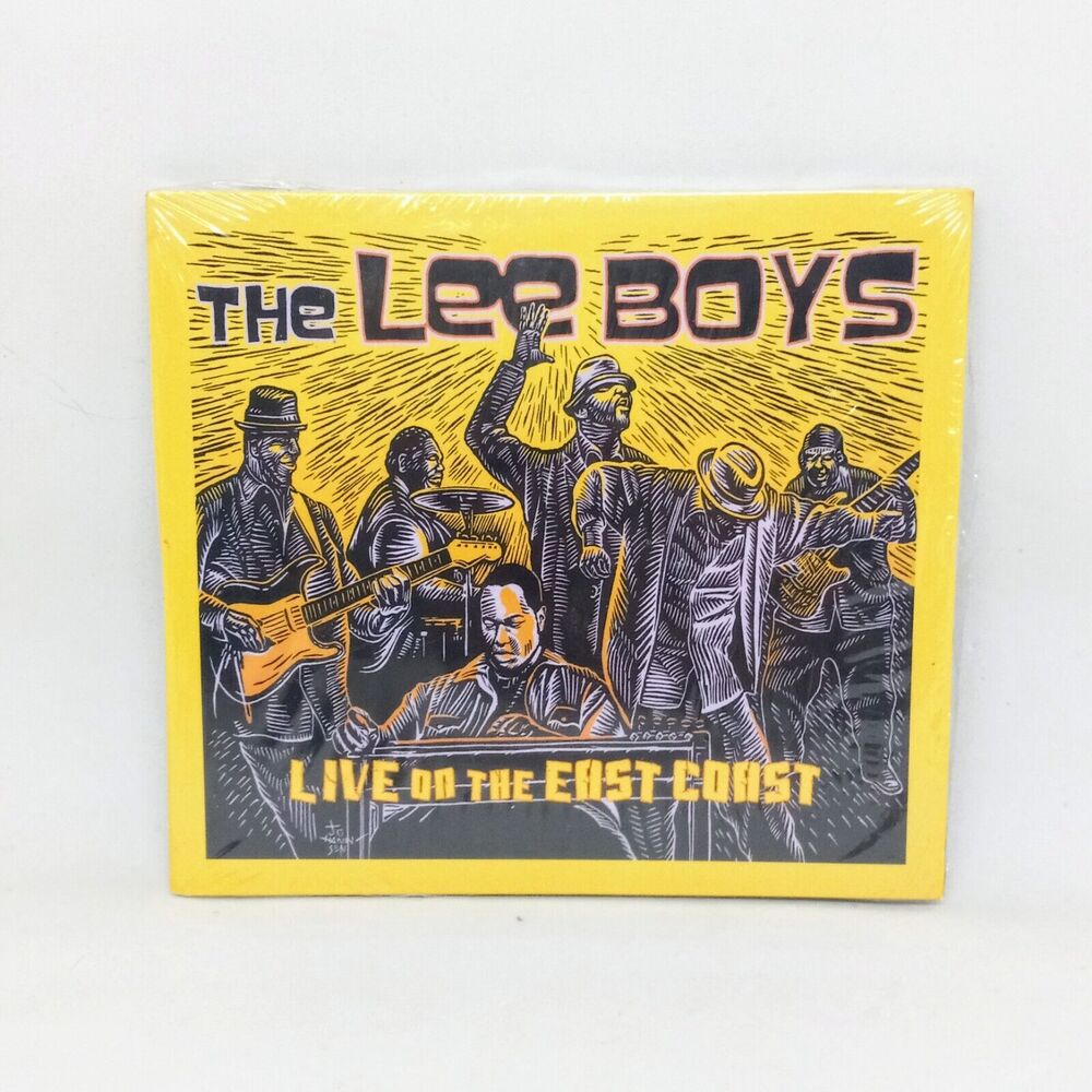 The Lee Boys-Live On The East Coast (CD, 2019)-Factory Sealed-Digipak-Blues